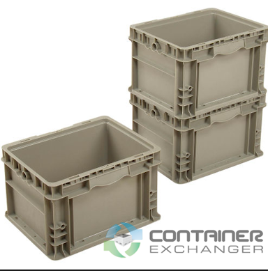 Stacking Totes For Sale: New 12x15x9.5 Plastic Stacking Totes In Kentucky - image 1