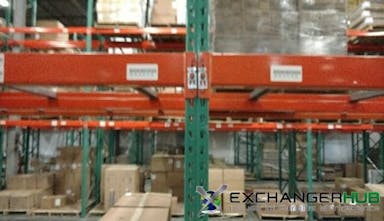 Pallet Racks For Sale: Warehouse Liquidation of Teardrop Rack in CO - 42" Deep x 192" - 240" High with a variety of Beam choices, 96" - 144" long x 3" - 5" tall In Colorado - image 1