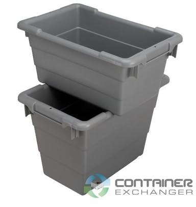 Stack & Nest Totes For Sale: New 17x11x12 Cross-Stack and Nest Totes In Ohio - image 2