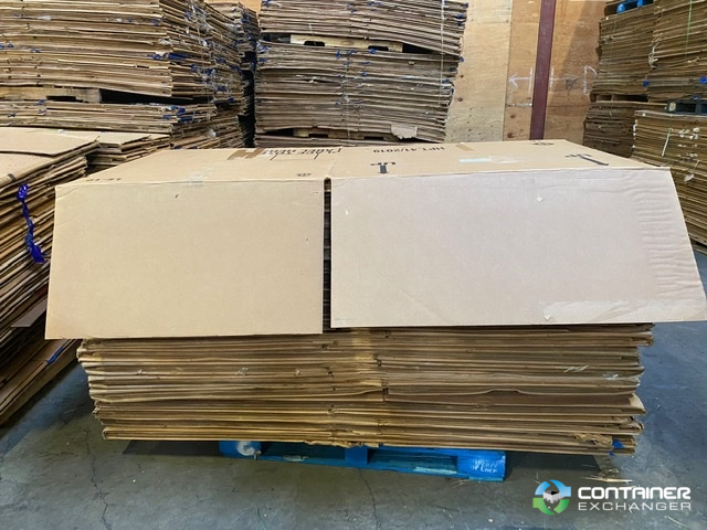 Gaylord Boxes For Sale: Used HTP-41 B Grade 48x40x41 4 Wall Gaylords/Totes Full Top and Bottom Flaps Washington In Washington - image 3